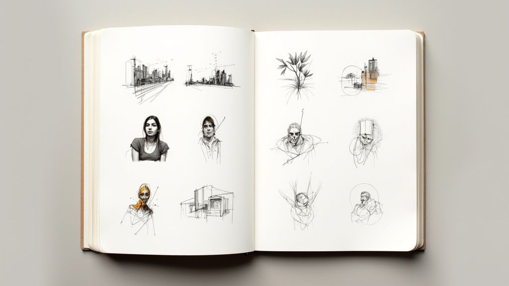 9 Essential Drawing Ideas for Sketchbook Mastery in 2025