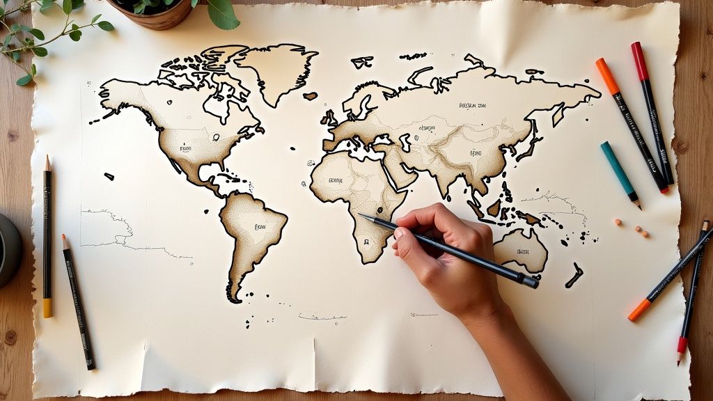 How to Draw a Fantasy Map: Your Ultimate Guide